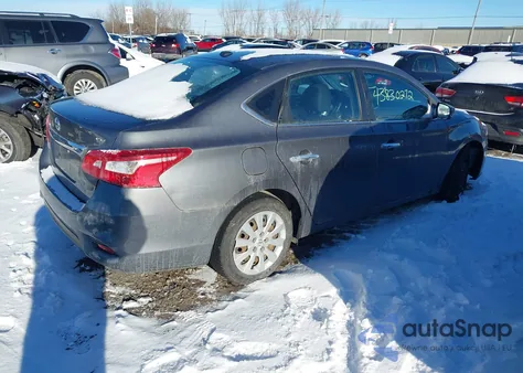 2017 Nissan Sentra Sv from USA, damaged, VIN 3N1AB7AP4HY387949